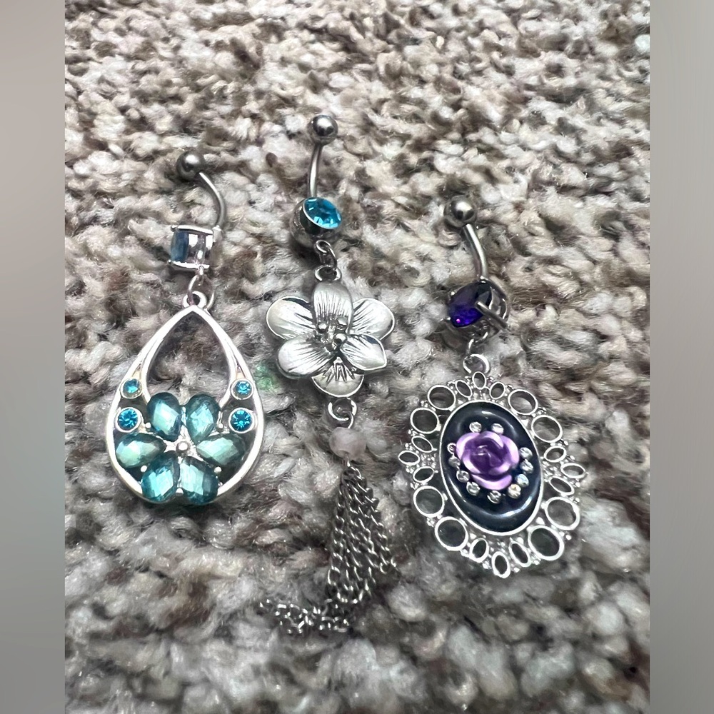 Body candy navel rings
